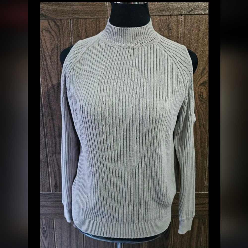 2 H&M Cold Shoulder Sweaters Size S NWOT
